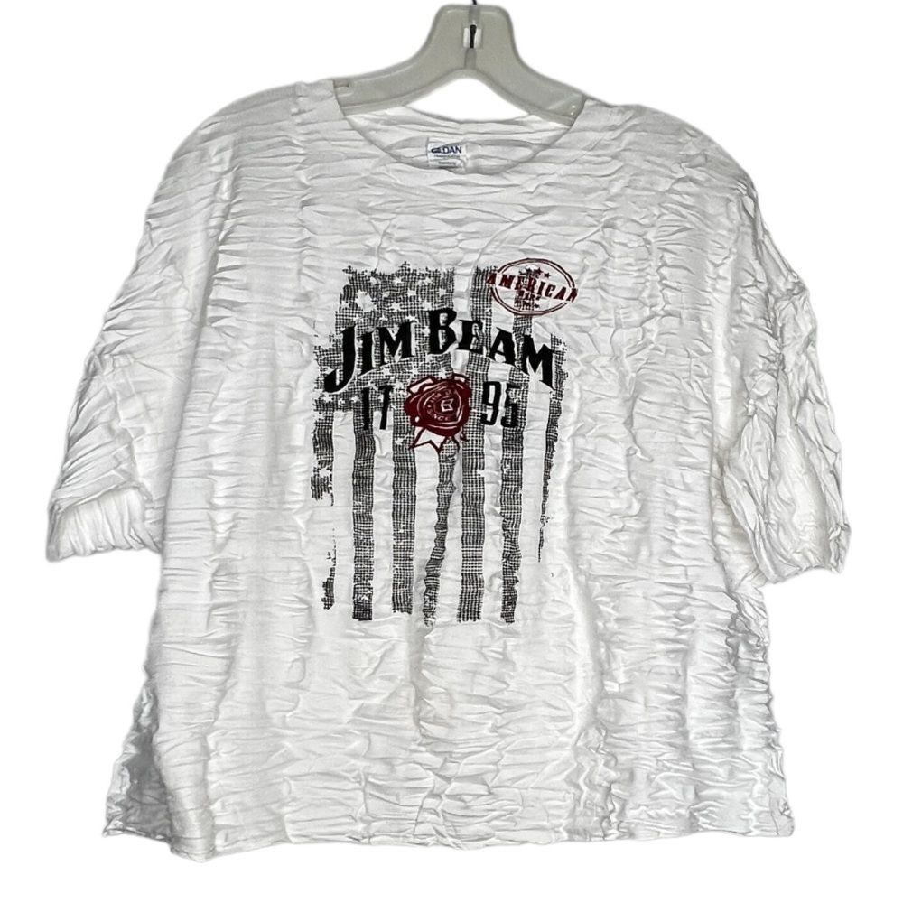 Gildan‎ Jim Beam White T-Shirt
